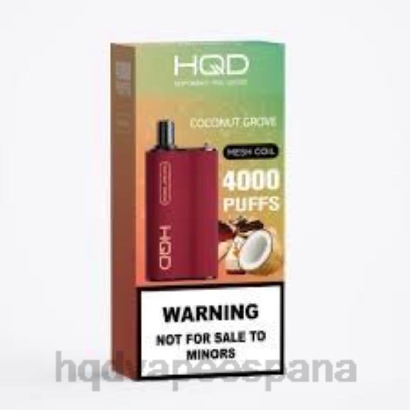 HQD BOX 4000 bocanadas Coconut Grove 84J273 HQD spain
