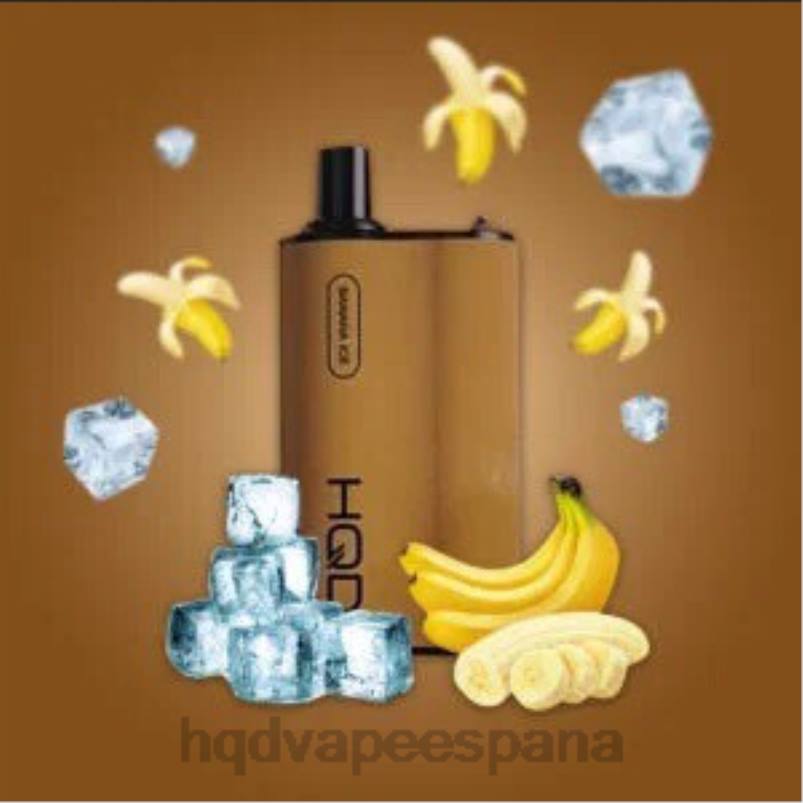 HQD BOX 4000 bocanadas hielo de plátano 84J281 HQD españa