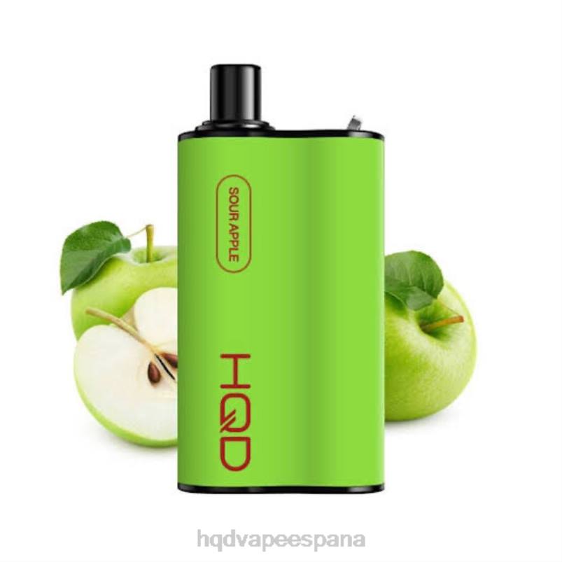 HQD BOX 4000 bocanadas manzana acida 84J297 best HQD flavors