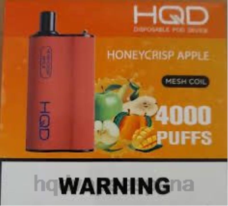 HQD BOX 4000 bocanadas manzana crujiente con miel 84J2115 HQD vape barcelona