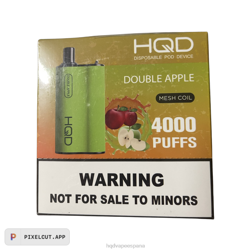 HQD BOX 4000 bocanadas manzana doble 84J2103 HQD spain