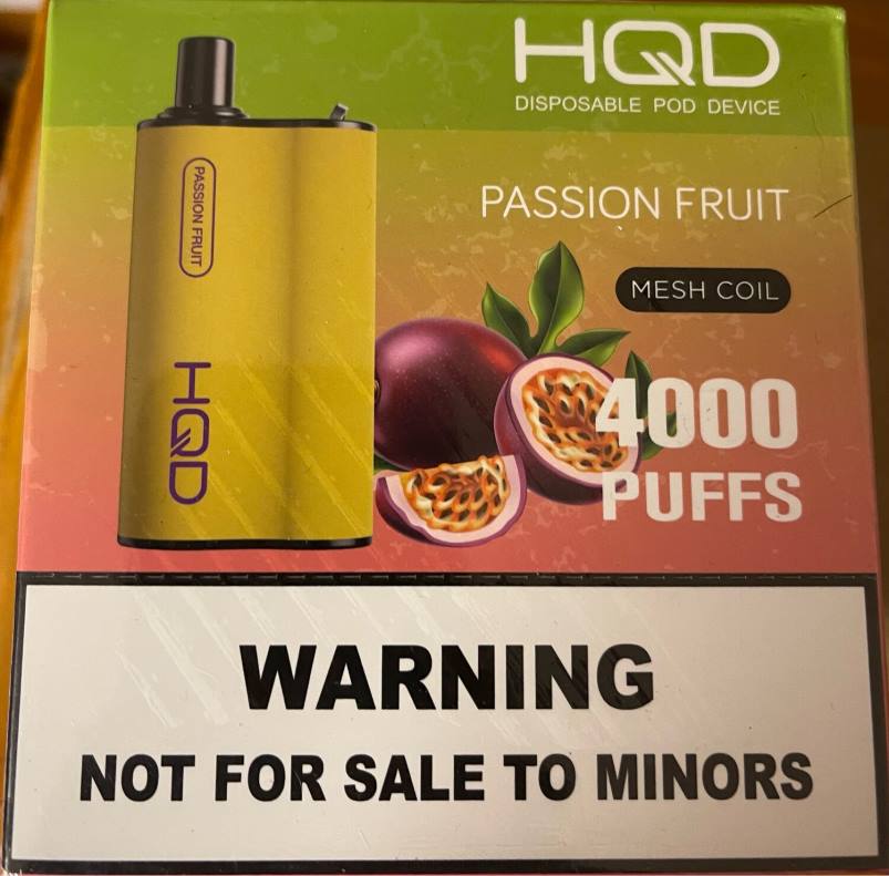 HQD BOX 4000 bocanadas maracuyá 84J295 HQD vape barcelona