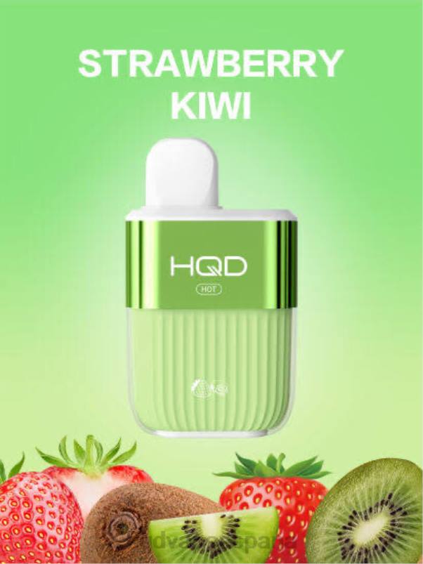 HQD HOT 5000 bocanadas kiwi fresa 84J263 HQD spain