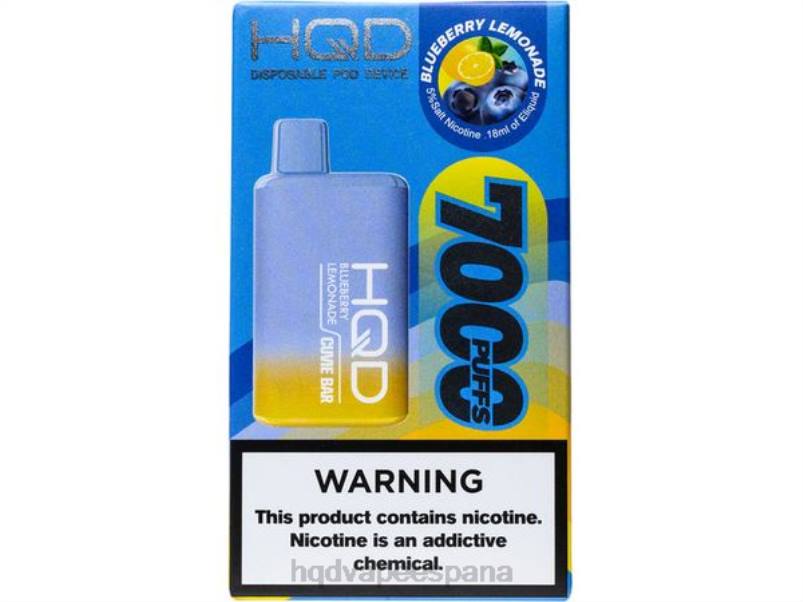 HQD CUVIE BAR desechable Limonada de arándanos 84J2141 HQD españa