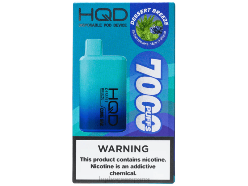 HQD CUVIE BAR desechable brisa del postre 84J2162 HQD vape españa