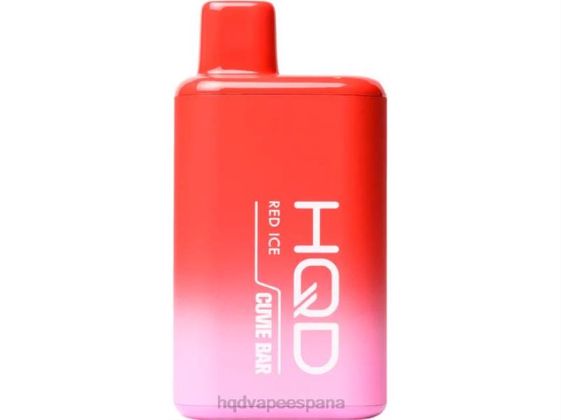 HQD CUVIE BAR desechable hielo rojo 84J2244 HQD madrid