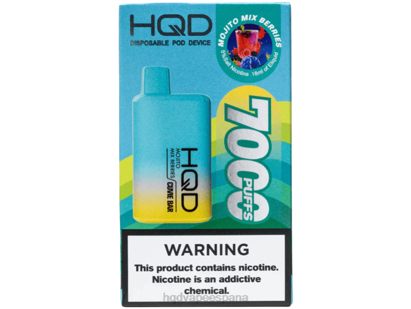 HQD CUVIE BAR desechable mezcla de mojitos con bayas 84J2224 HQD madrid