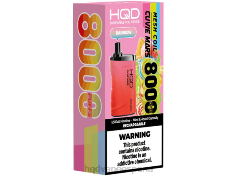 HQD CUVIE MARS desechable arcoíris 84J2240 HQD wholesale