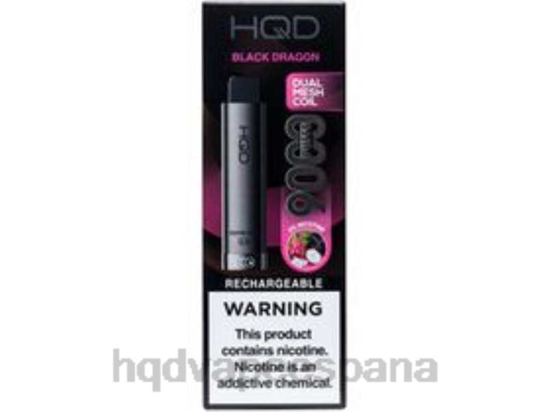 HQD CUVIE PLUS 2.0 desechable dragón Negro 84J2269 HQD vapes sale