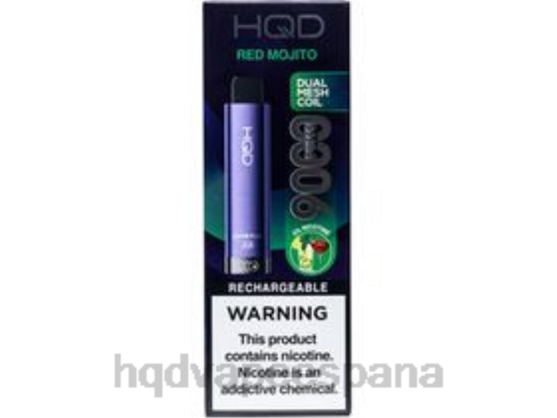 HQD CUVIE PLUS 2.0 desechable mojito rojo 84J2247 best HQD flavors