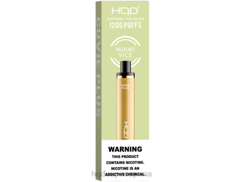 HQD CUVIE PLUS vaporizador desechable Miami Vice 84J2220 HQD wholesale