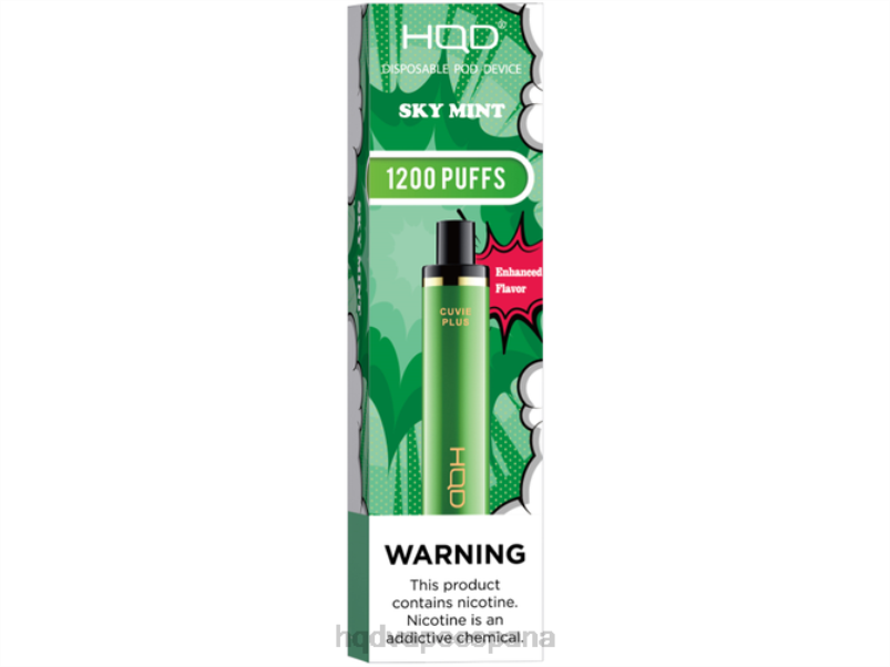 HQD CUVIE PLUS vaporizador desechable cielo menta 84J2250 HQD wholesale