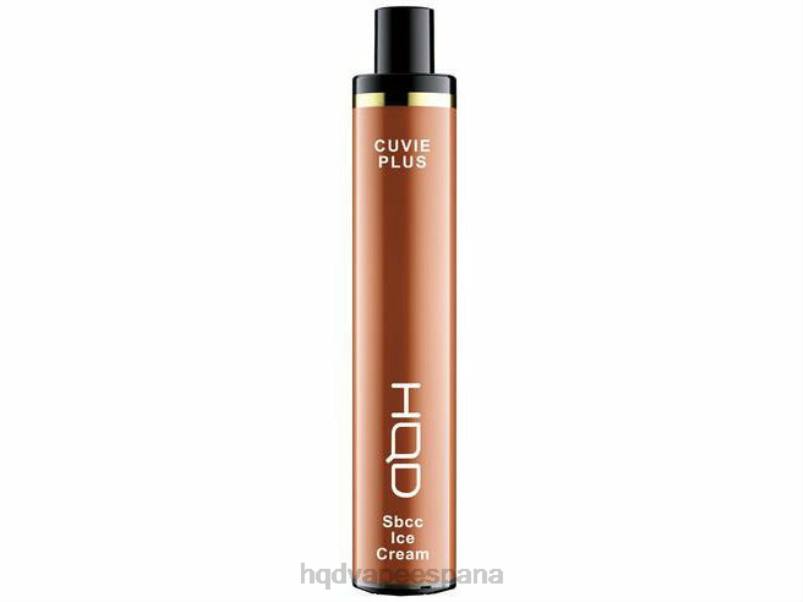HQD CUVIE PLUS vaporizador desechable helado sbc 84J2248 HQD flavors vape