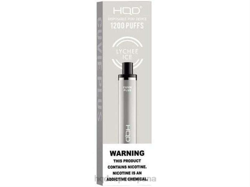 HQD CUVIE PLUS vaporizador desechable hielo de lichi 84J2213 HQD spain