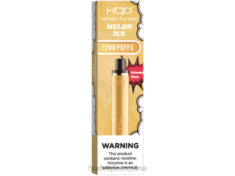 HQD CUVIE PLUS vaporizador desechable hielo de melón 84J2219 HQD vapes sale