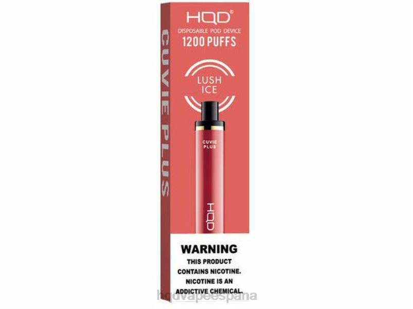 HQD CUVIE PLUS vaporizador desechable hielo exuberante 84J2212 HQD vape españa