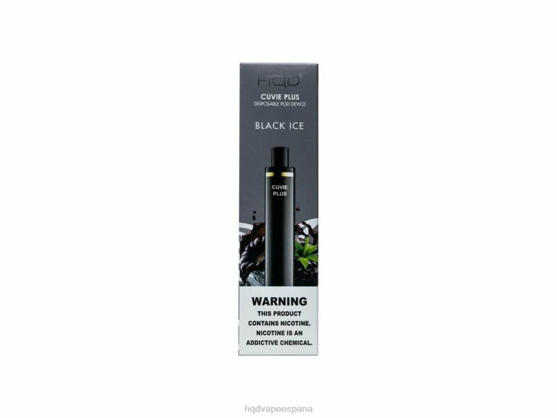HQD CUVIE PLUS vaporizador desechable hielo negro 84J2136 HQD vapers
