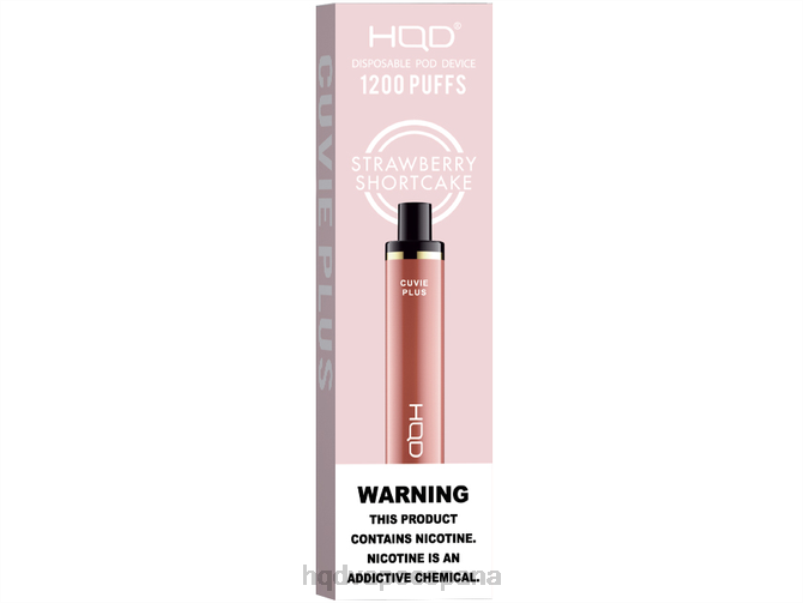 HQD CUVIE PLUS vaporizador desechable pastel de fresas 84J2259 HQD vapes sale