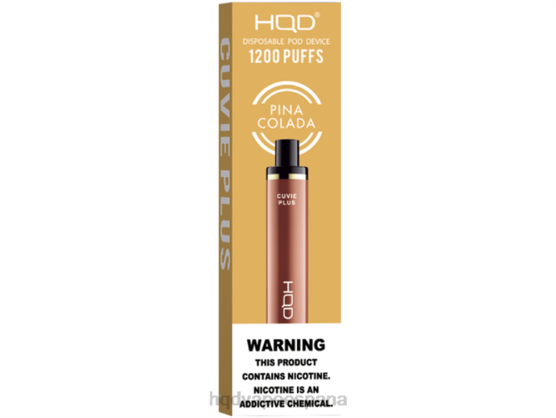 HQD CUVIE PLUS vaporizador desechable piña colada 84J2232 HQD vape españa