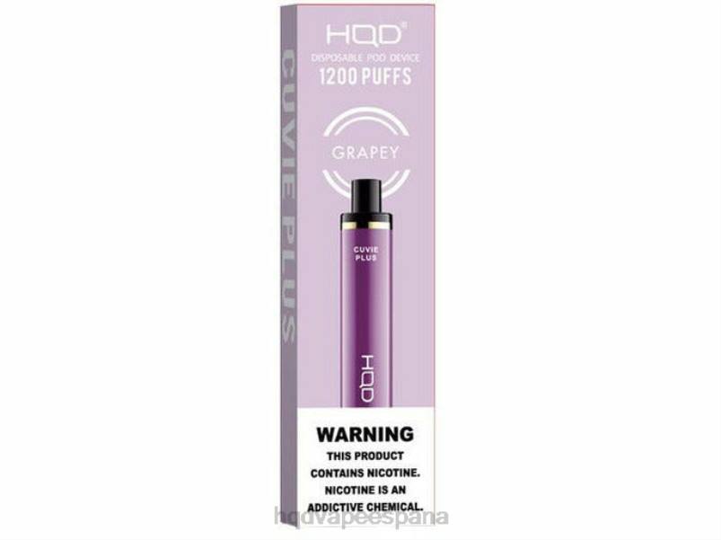HQD CUVIE PLUS vaporizador desechable uva 84J2171 HQD españa