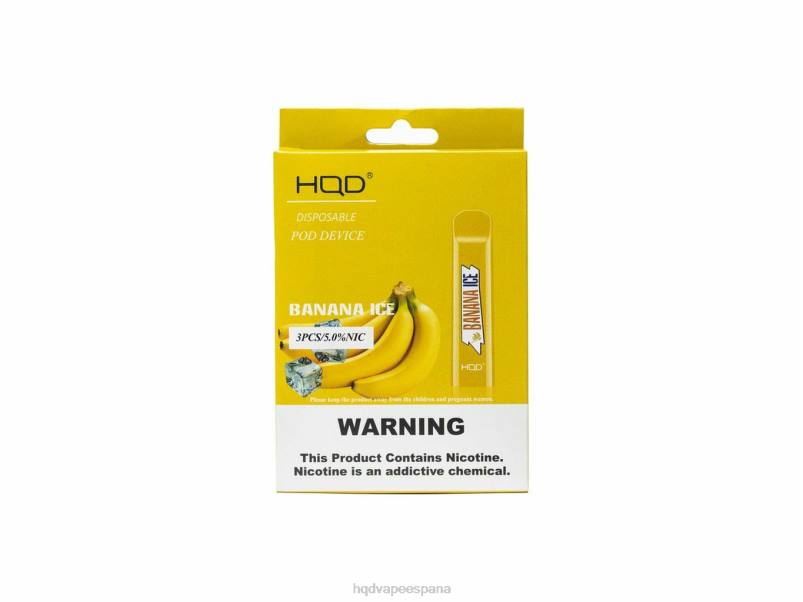 HQD CUVIE desechable hielo de plátano 84J2177 best HQD flavors