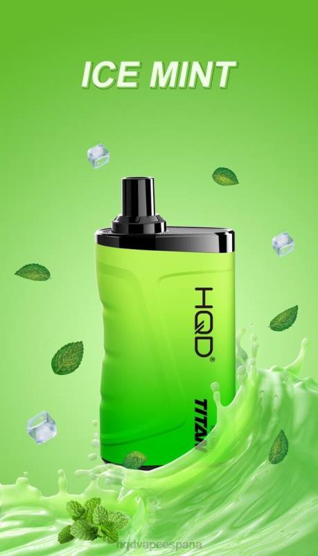 HQD TITAN 7000 bocanadas menta helada 84J217 best HQD flavors
