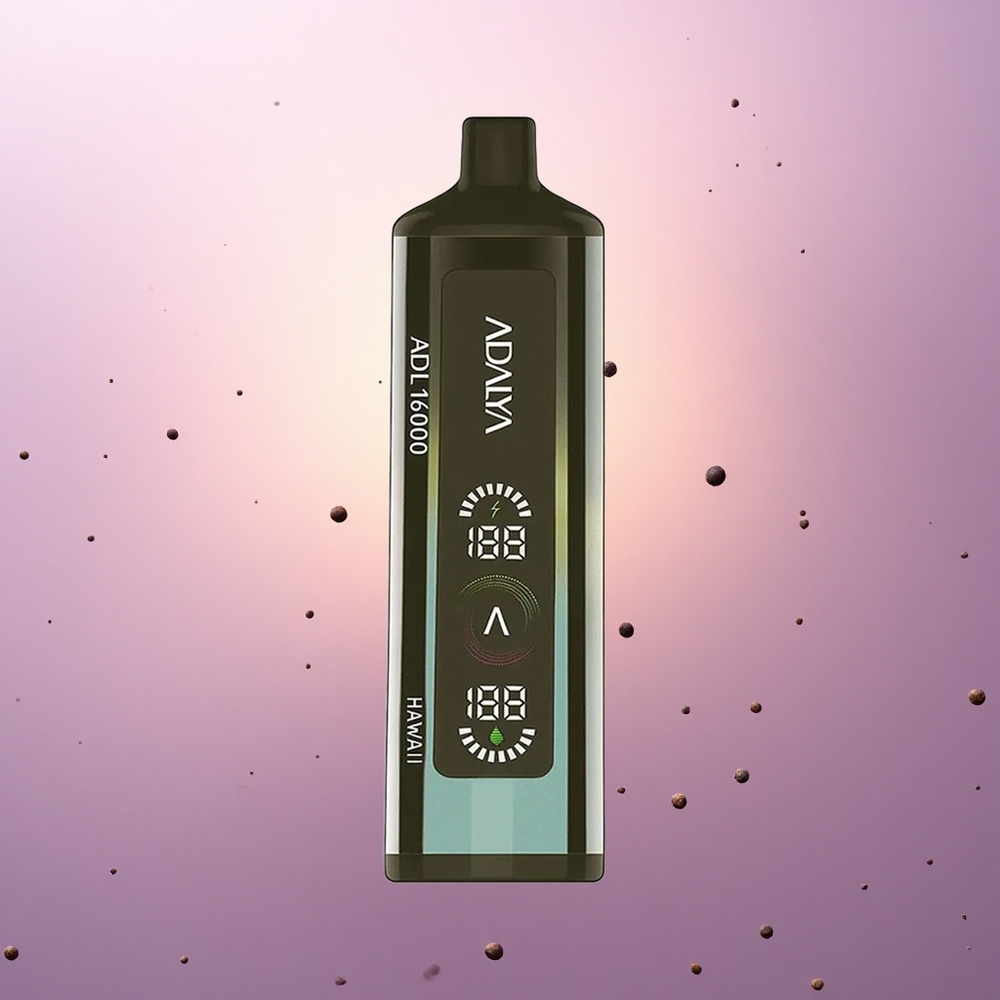 Adalya ADL 16000 PRO Puffs Hawaii Pantalla Digital Recargable USB-C