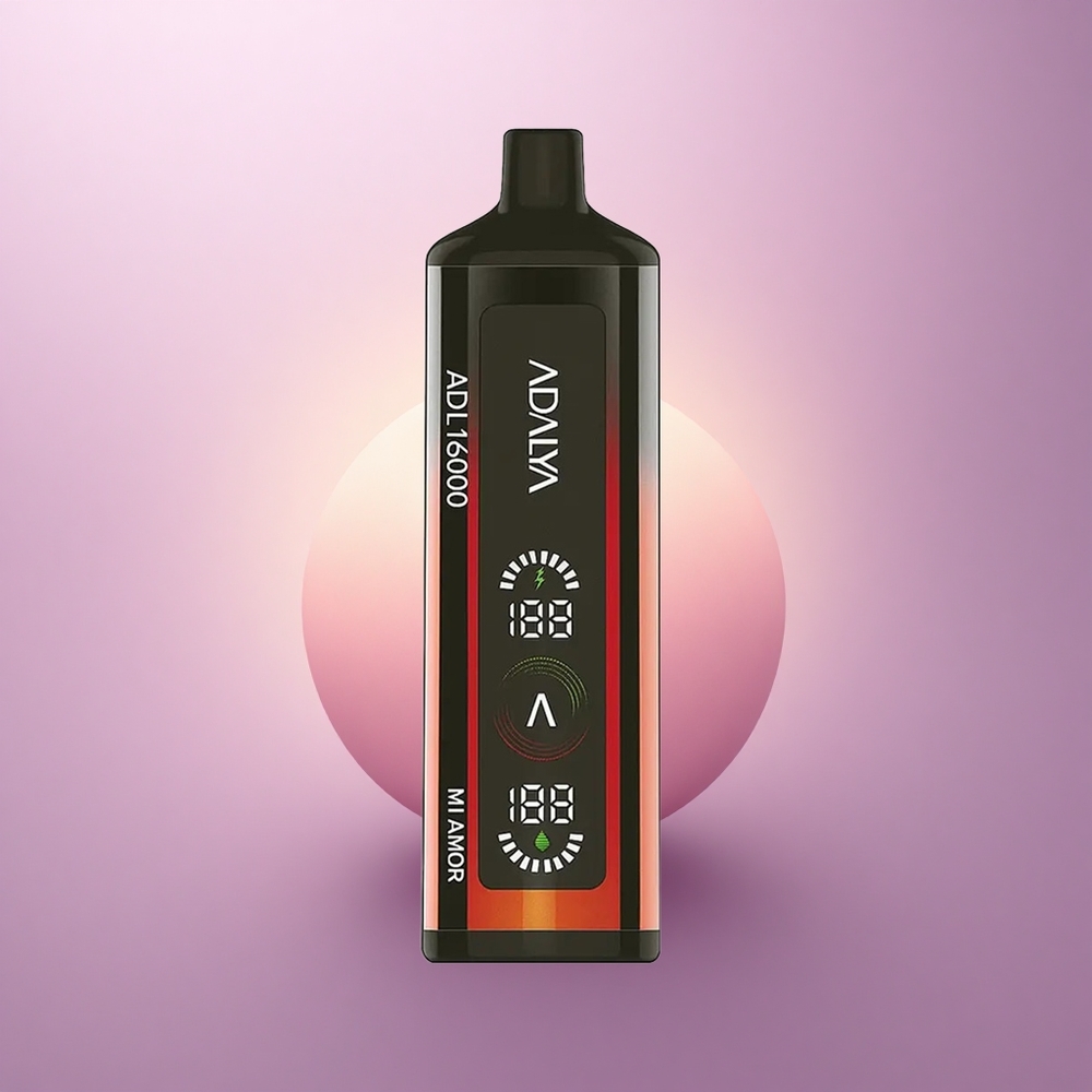 Adalya ADL 16000 PRO Puffs Mi Amor Acero Brillante 25ml 2% Nicotina