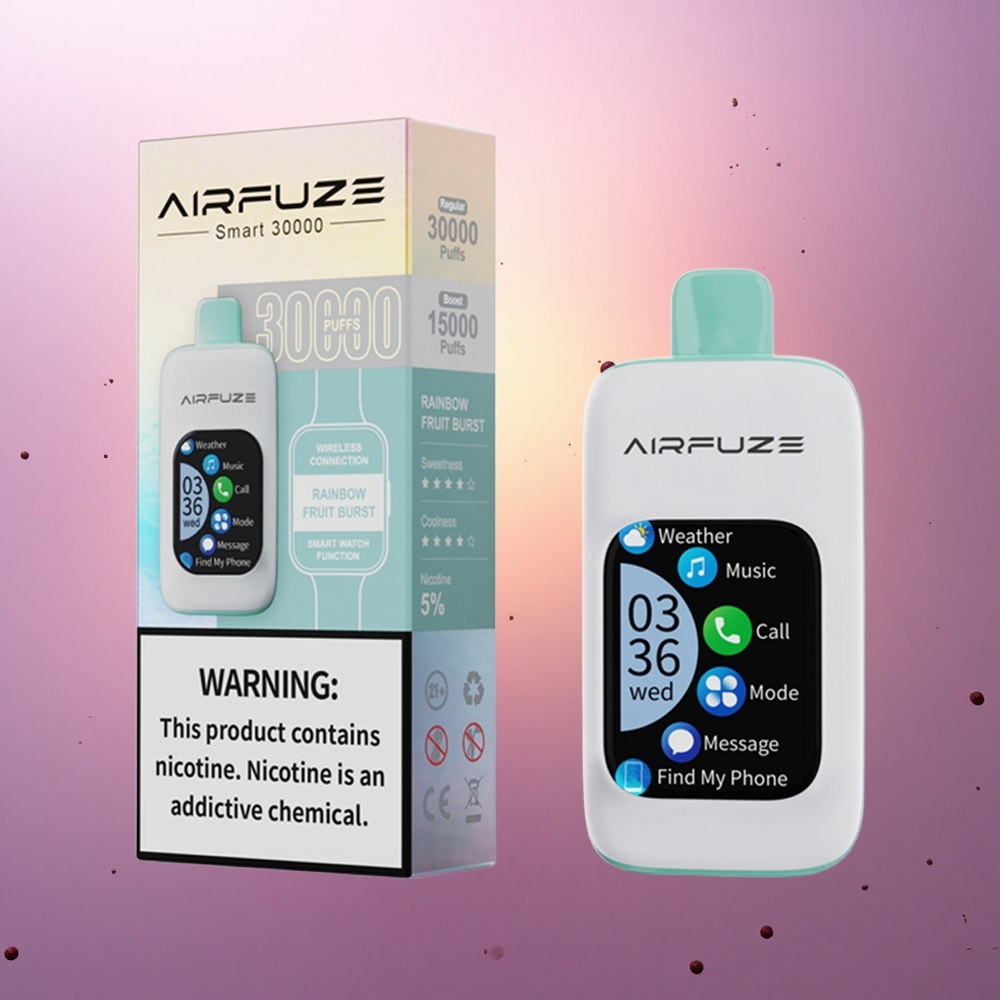 AirFuze Smart 30000 Puffs Explosión Frutal Arcoíris 5% Nicotina 900mAh