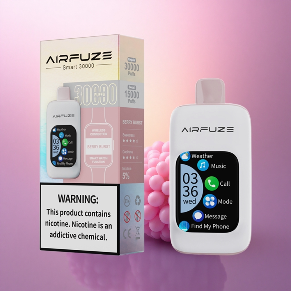 AirFuze Smart 30000 Puffs Explosión de Bayas 5% Nicotina 900mAh