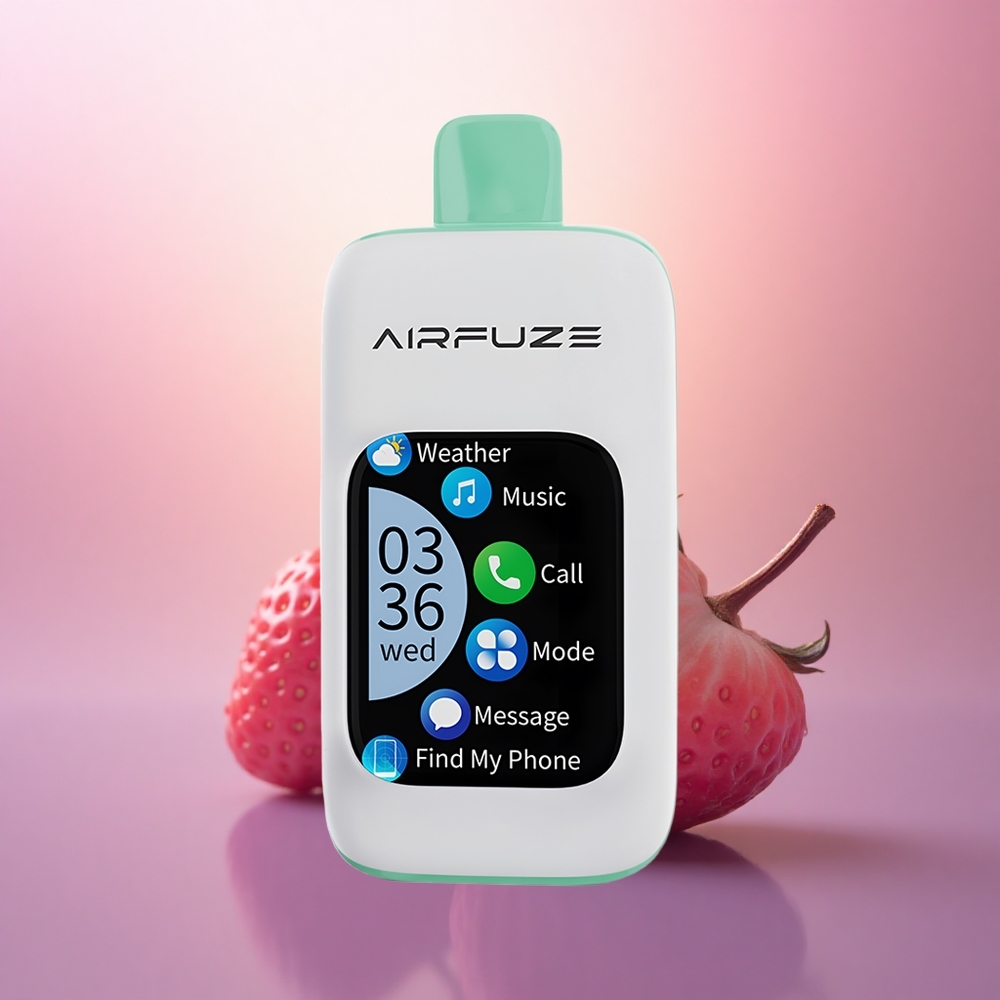 AirFuze Smart 30000 Puffs Fresas del Verano Tipo-C 900mAh 5% Nicotina