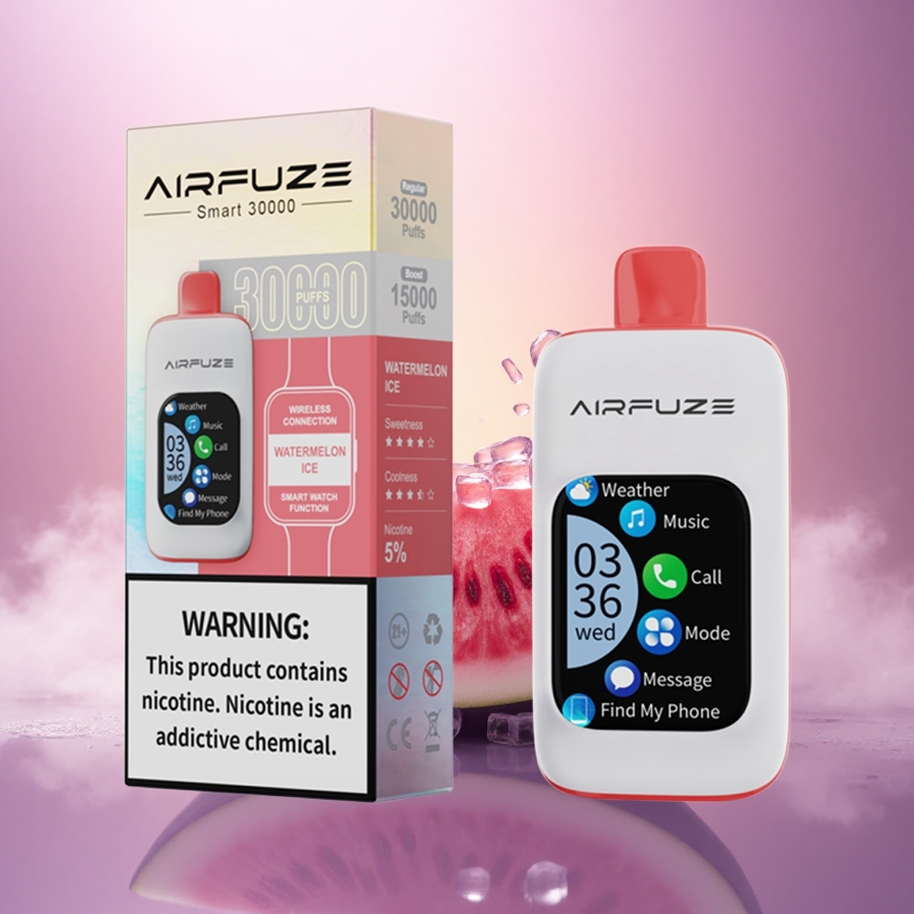 AirFuze Smart 30000 Puffs Sandía Hielo 5% Nicotina 900mAh