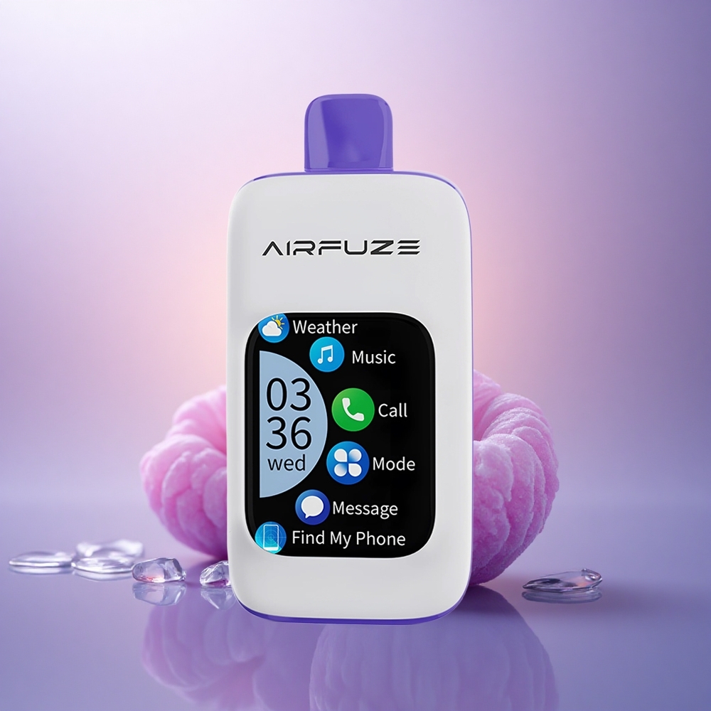 AirFuze Smart Pro 40000 Puffs Frambuesa Azul Hielo con 900mAh y 5% Nicotina