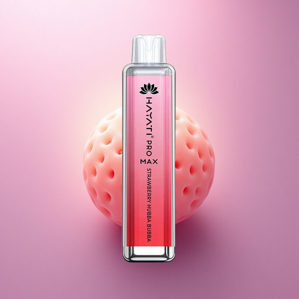 Hayati Pro Max 4000 Puffs Fresa Hubba Bubba Doble Bobina 1.1 Ohm 1400mAh