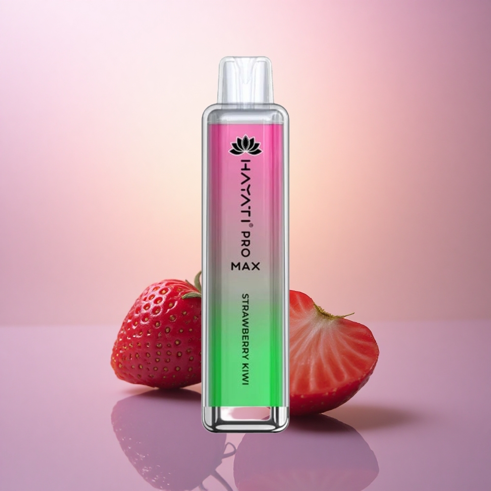 Hayati Pro Max 4000 Puffs Fresa Kiwi Recargable 1400mAh