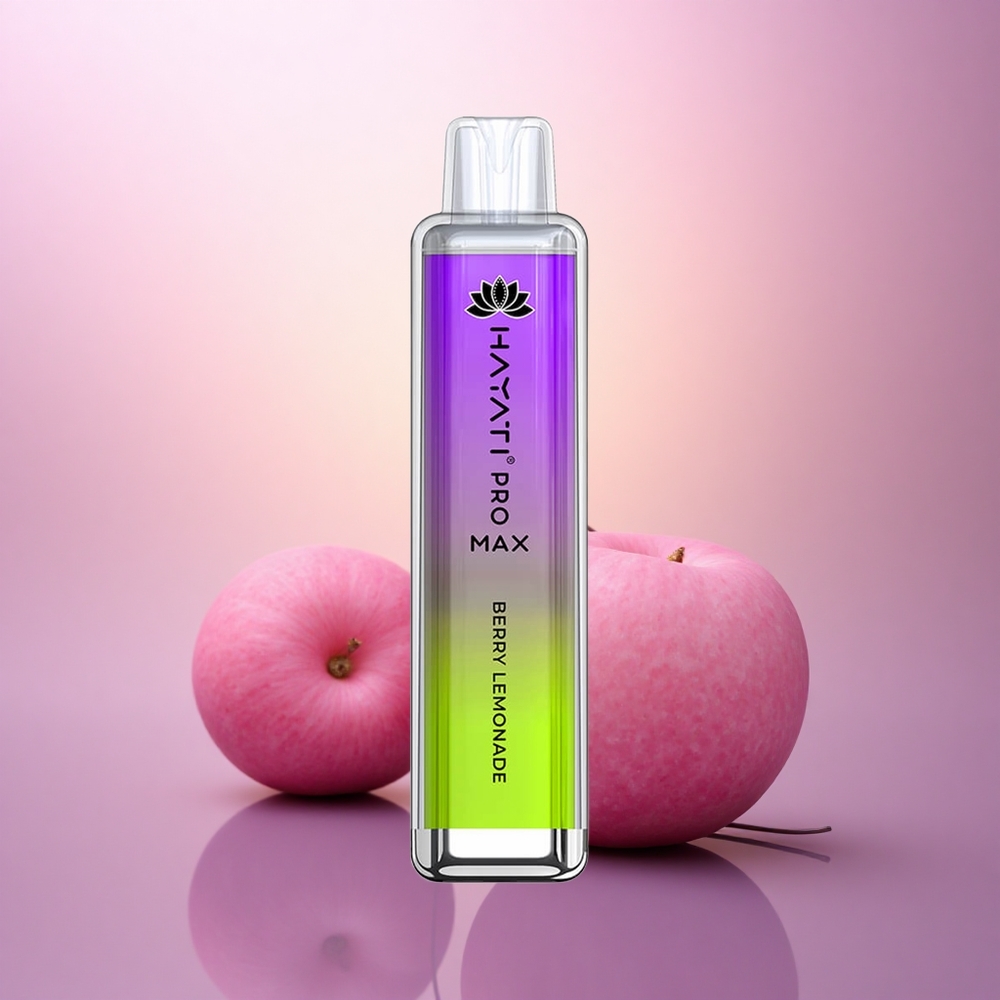 Hayati Pro Max 4000 Puffs Limón Frambuesa con 5% Nicotina y 1400mAh
