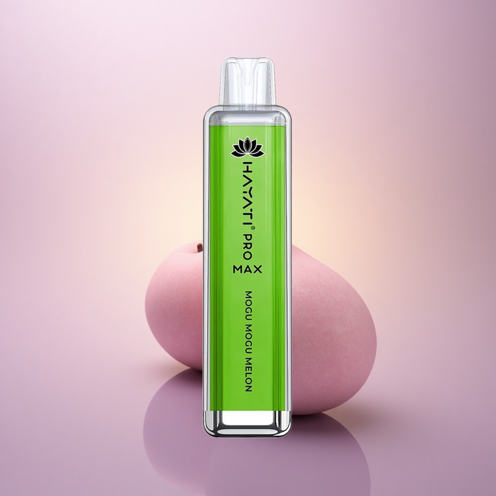 Hayati Pro Max 4000 Puffs Melón Mogu Mogu Recargable 1400mAh 2ml
