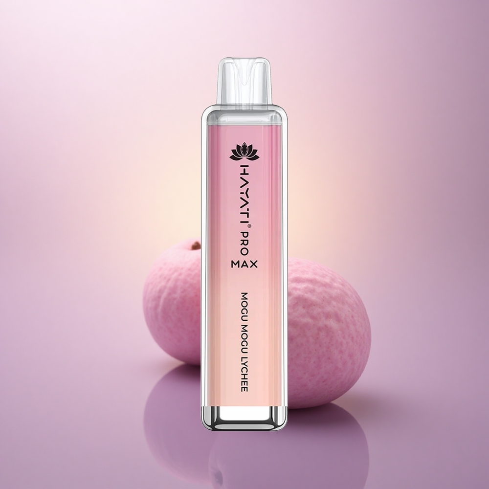 Hayati Pro Max 4000 Puffs Mogu Mogu Lychee 1400mAh Recargable 2ml