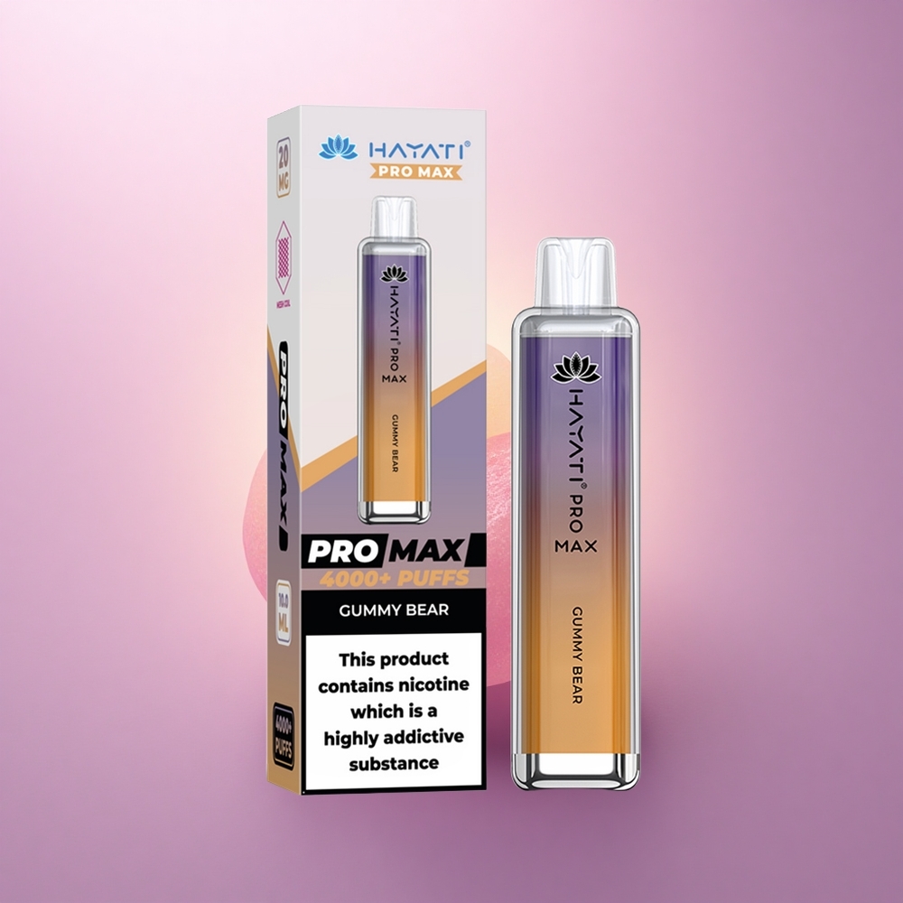 Hayati Pro Max 4000 Puffs Osito de Gominola 1400mAh Recargable 2ml