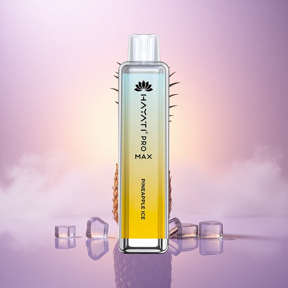 Hayati Pro Max 4000 Puffs Piña Hielo 5% Nicotina 1400mAh Recargable