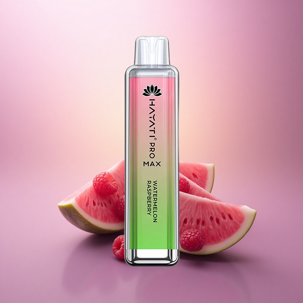 Hayati Pro Max 4000 Puffs Sandía Frambuesa 2% Nicotina 1400mAh