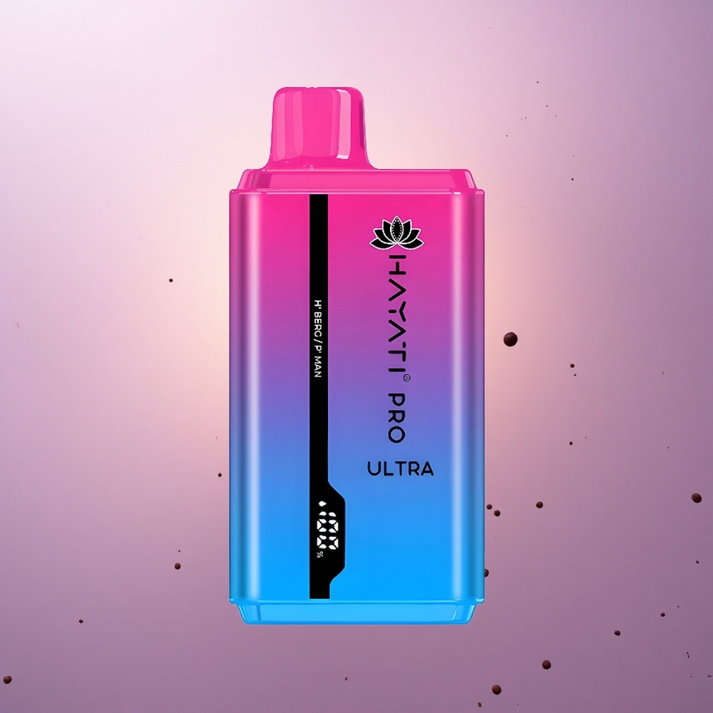 Hayati Pro Ultra 15000 Puffs El Hombre de la Montaña con 850mAh y 2% de Nicotina