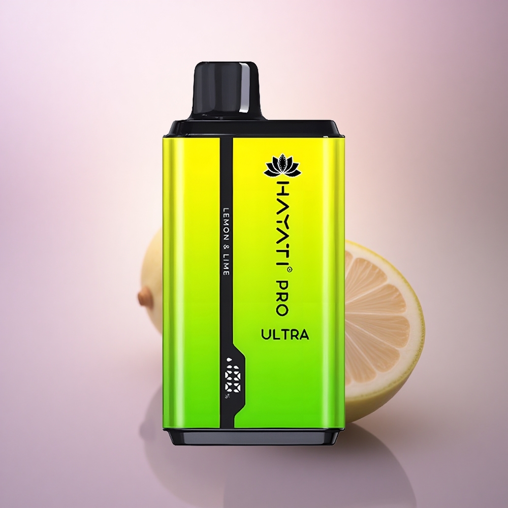 Hayati Pro Ultra 15000 Puffs Limón & Lima 850mAh 24ml