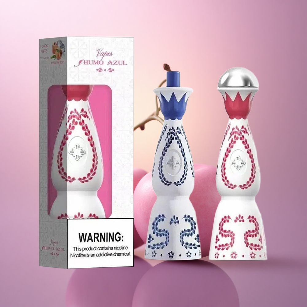 Humo Azul 15000 Puffs Cereza Californiana 20mL 5% Nicotina 500mAh