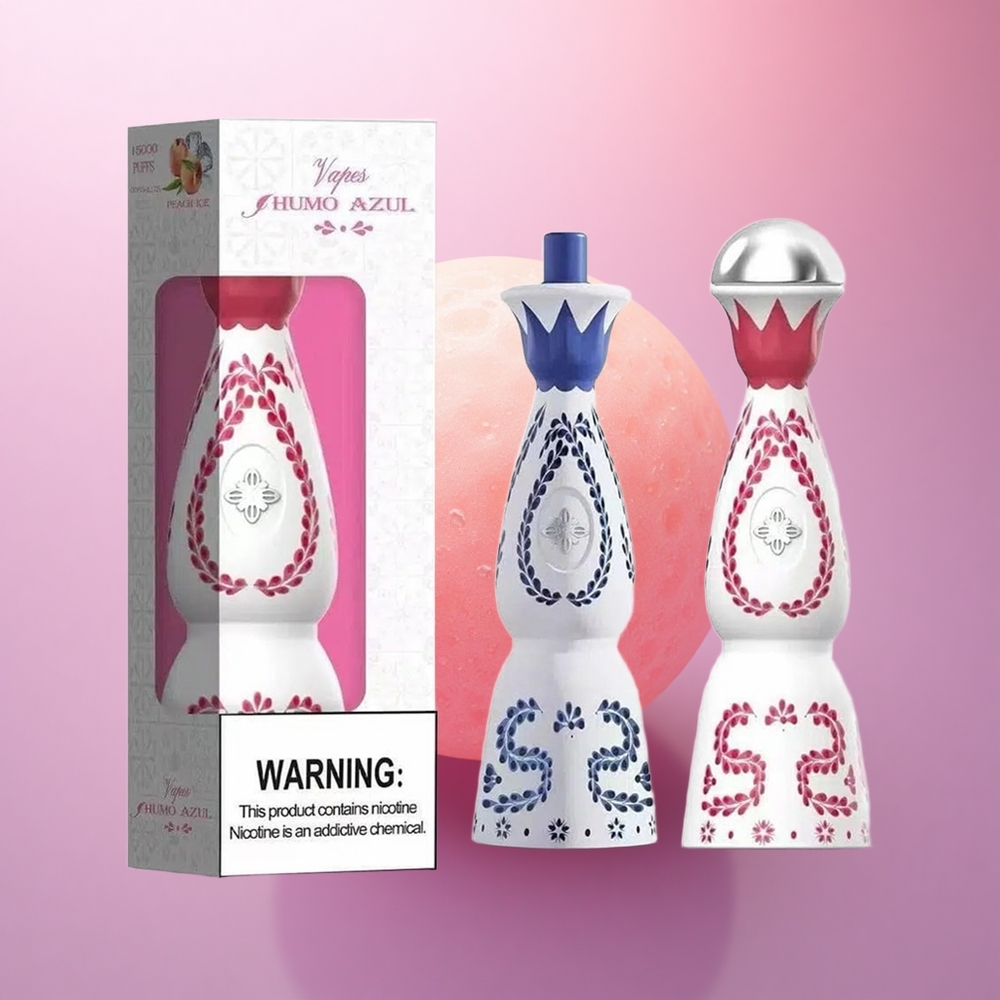 Humo Azul 15000 Puffs Chicle de Fresa con 5% Nicotina y 500mAh