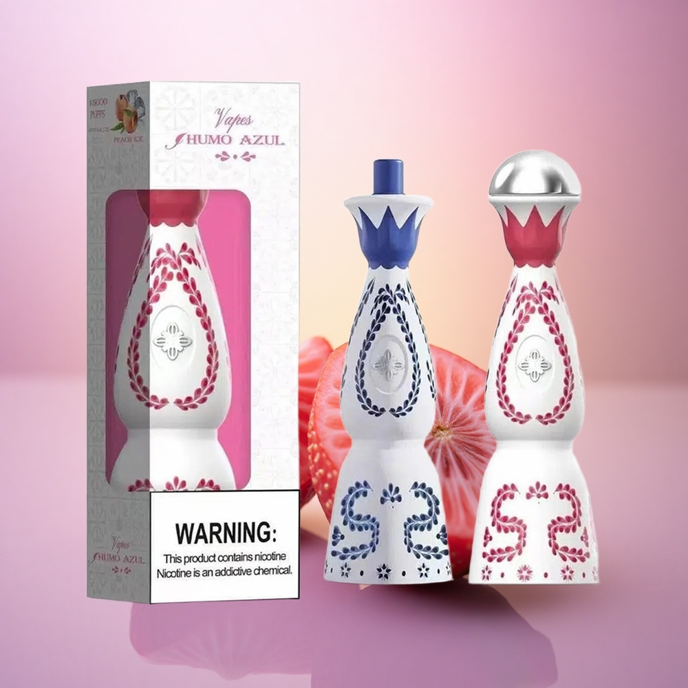 Humo Azul 15000 Puffs Fresa Plátano Pitahaya 5% Nicotina 500mAh