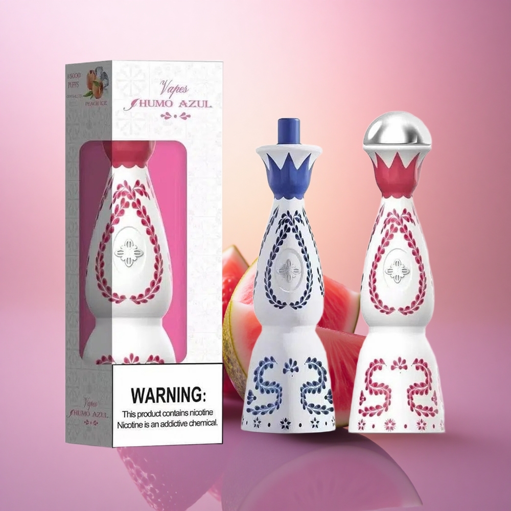 Humo Azul 15000 Puffs Fresa Sandía 20mL 5% Nicotina 500mAh
