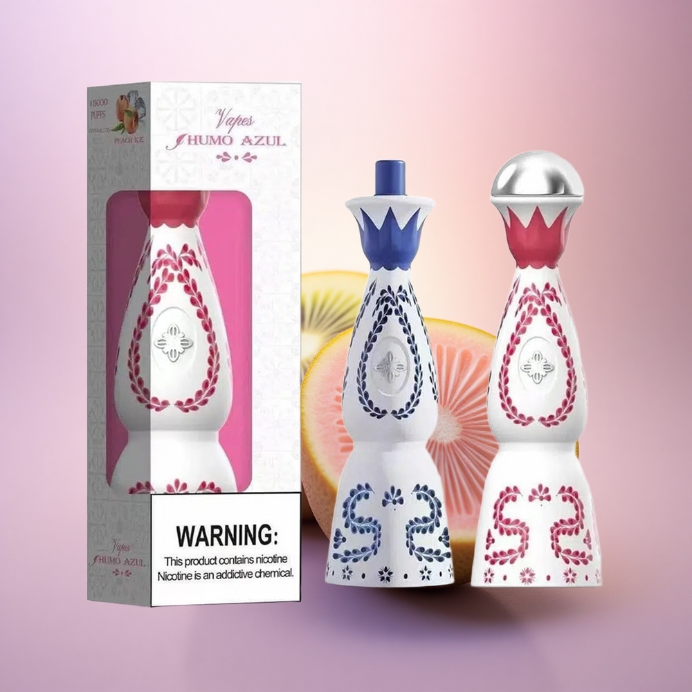 Humo Azul 15000 Puffs Kiwi Maracuyá Guayaba 20mL 5% Nicotina 500mAh