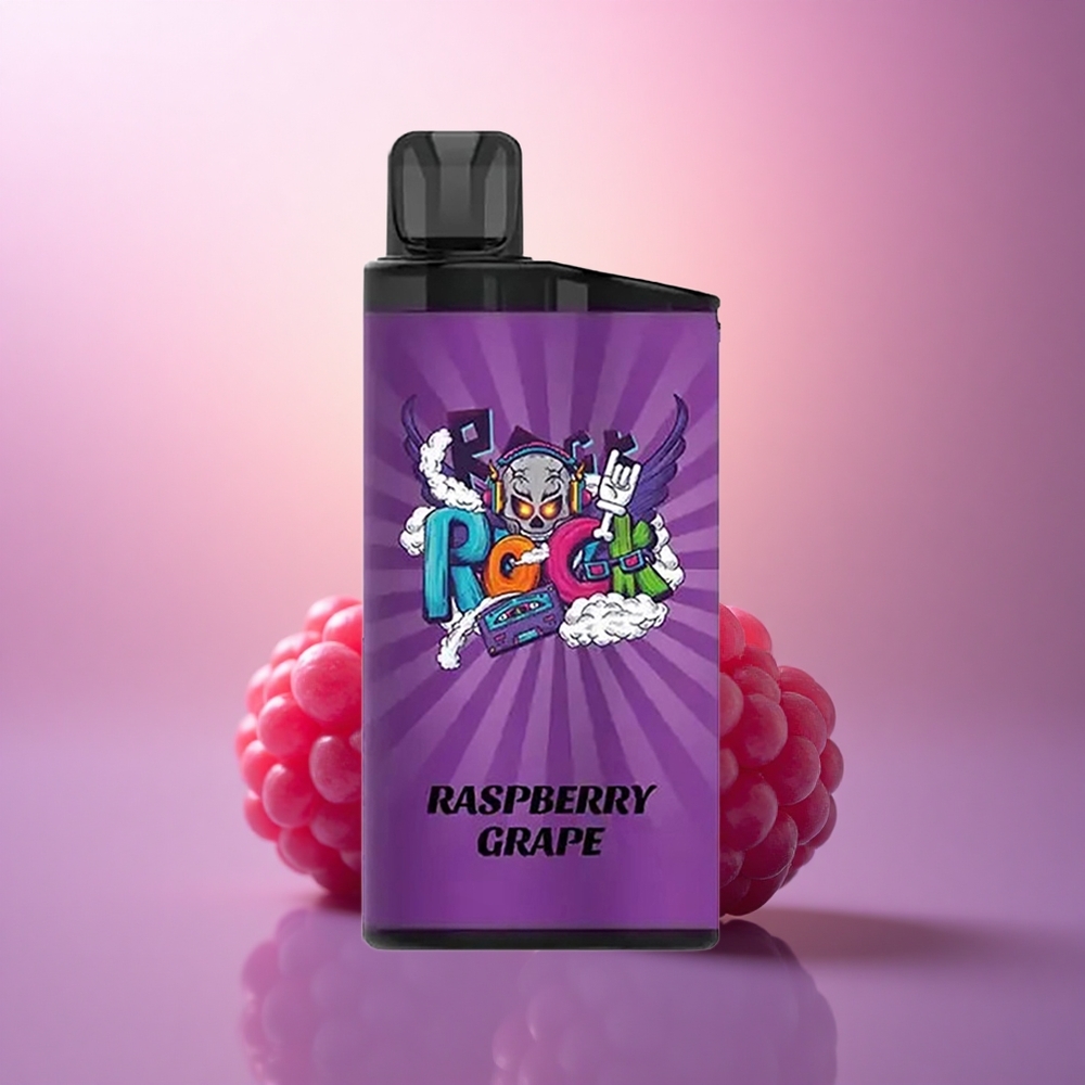 IGET Bar 3500 Puffs Frambuesa Uva 1400 mAh 1.2 Ohm Mesh Coil