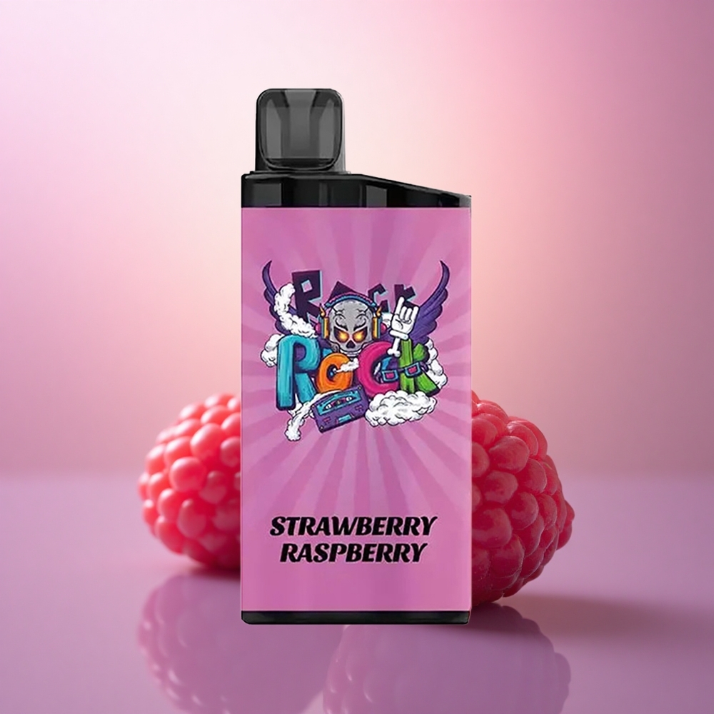 IGET Bar 3500 Puffs Fresa Frambuesa 1400 mAh 1.2 Ohm